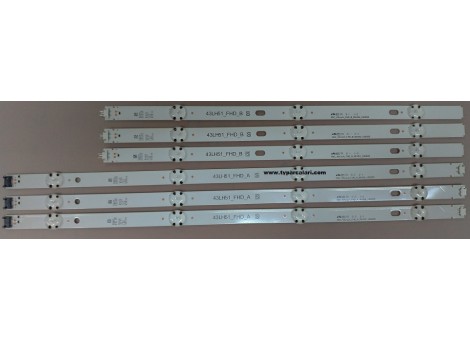 LG 43LH570V-ZD, 43LH51_FHD_A, 43LH51_FHD_B, SSC_43inch_FHD_A_REV02_150925, SSC_43inch_FHD_B_REV02_150925, HC430DUN-SLVX1-5142, Lg Led bar LG 43LH570V-ZD, 43LH51_FHD_A, 43LH51_FHD_B, SSC_43inch_FHD_A_REV02_150925, SSC_43inch_FHD_B_REV02_150925, HC430DUN-SLVX1-5142, Lg Led bar